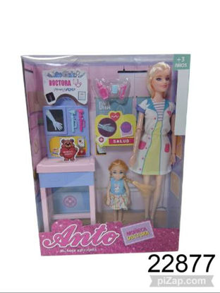 Imagen de MUÑECA ANTO "DOCTORA" 8.26
